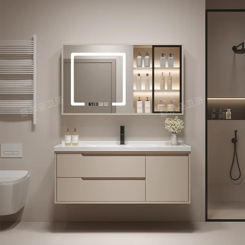 Закрытый шкаф для хранения туалета мебель ванной комнаты туалетный столик