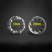 2pcslot bike headset caged ball bearing frame front fork rear steel ball retainers bearing race cycling headset bearing