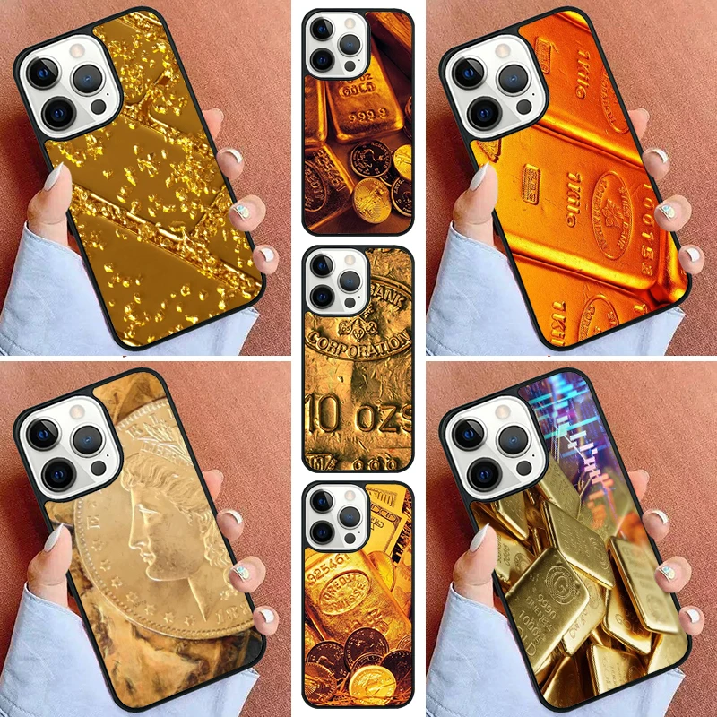 Швейцарский золотой чехол для телефона iPhone 16 15 14 Pro 11 13 12 Mini Max SE 2020 6 7 8 Plus