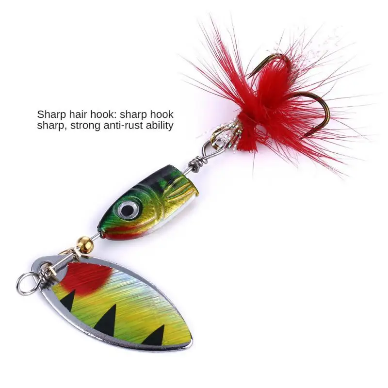

Bionic Hard Baits Artificial Fishing Lures With Sharp Hook Swimbait Fishing Spoon Spinner Fishing Tackle Vib Spoonbait