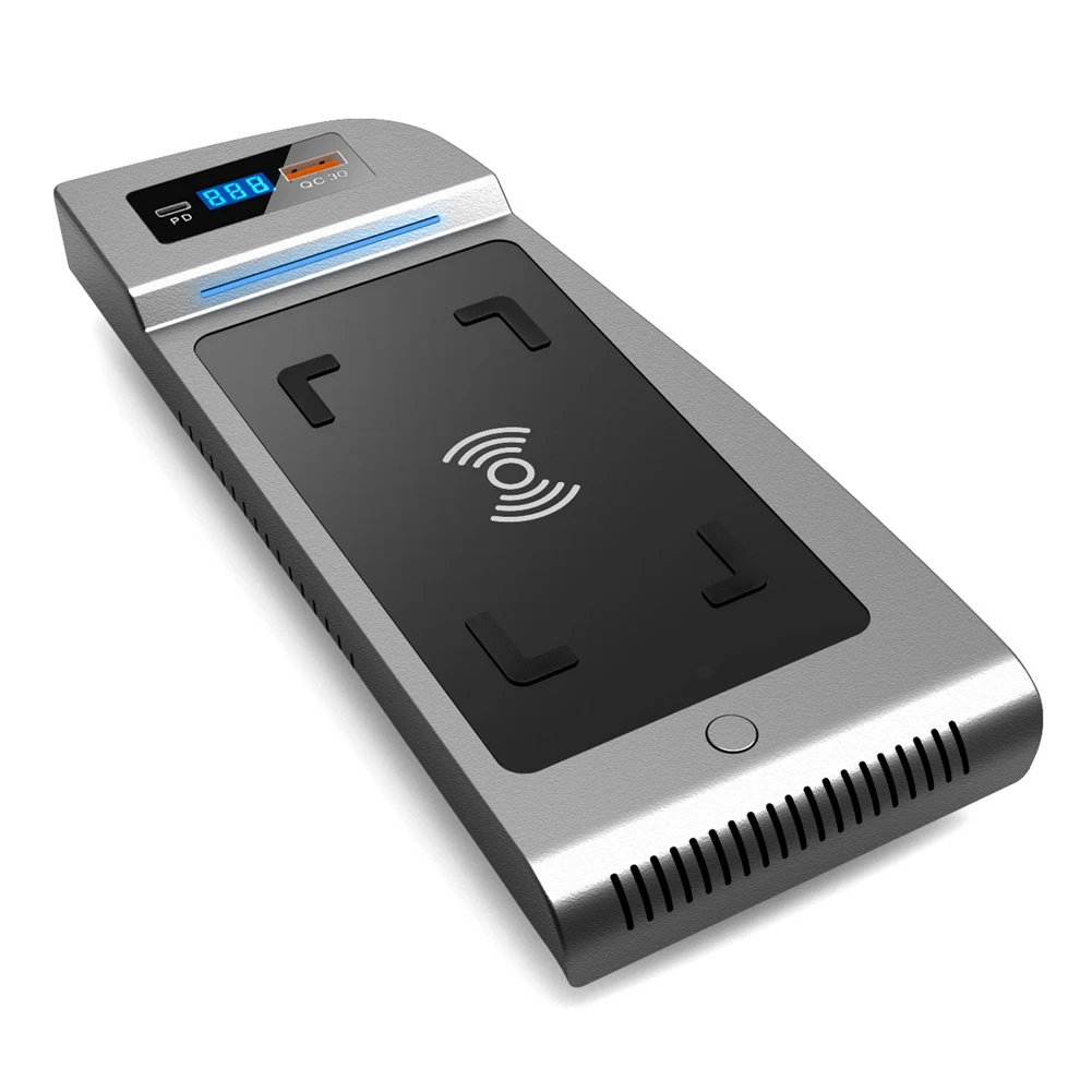 Автомобильная Беспроводная зарядная панель для Alphard AH30 Vellfire 2015-2022 быстрой