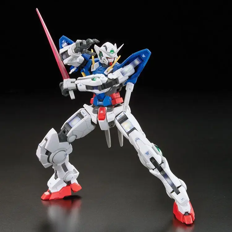 Фото Конструктор Bandai RG 00 Raiser Exia Gundam 15 1/144 Oo Gundam: Сборная модель, крутой подарок, фигурка меха-воина, развивающая игрушка №5