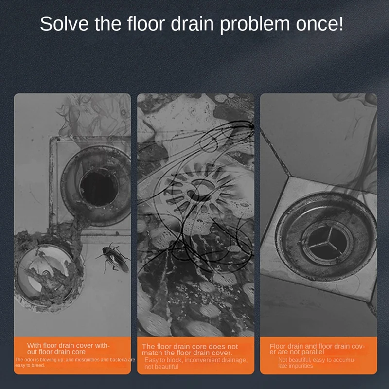 Самозакрывающийся сливной сердечник для пола с защитой от запаха и насекомых