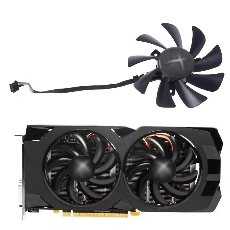 

RX 480 470 VGA GPU Cooler Graphics Fan for XFX R9 390X/390 8G RX470