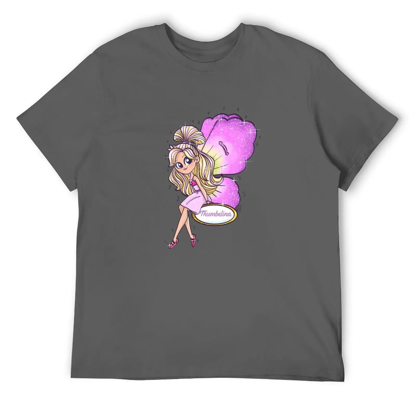 Футболка с изображением Барби в роли Дюймовочки винтажная футболка рисунком