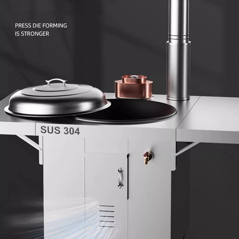 Нагревательные печи из нержавеющей стали Village Отопление сельское приготовление