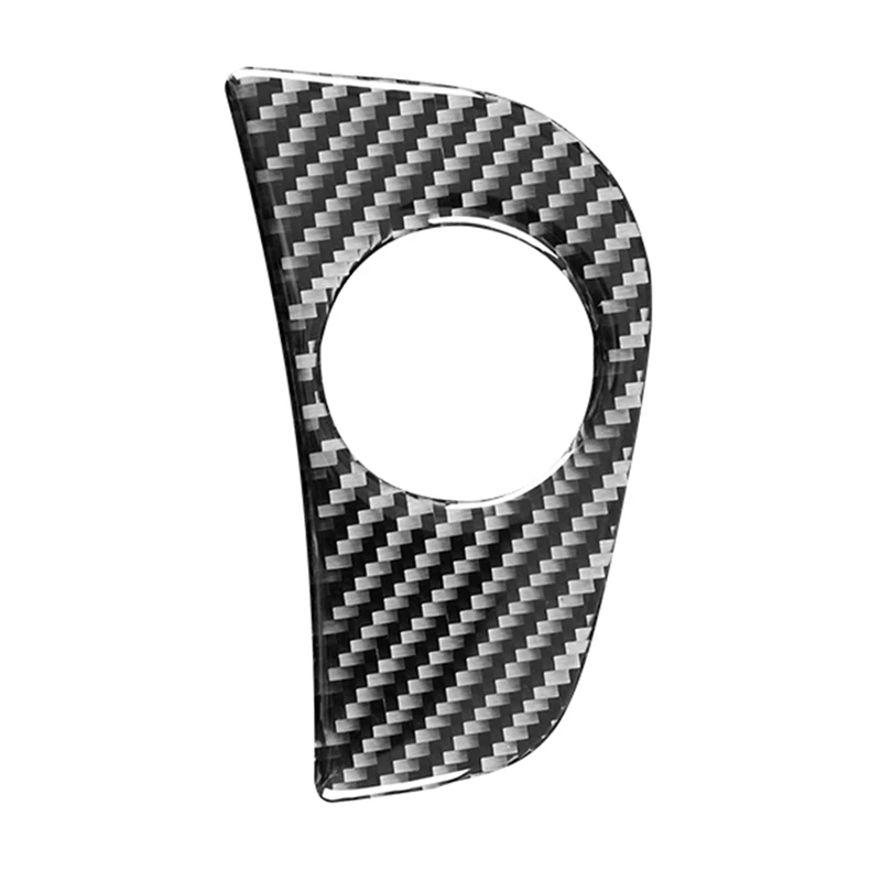 

Carbon Fiber Engine Start Key Frame Cover Trim Decorative Stickers for Subaru Forester 2013-2018 Accessories