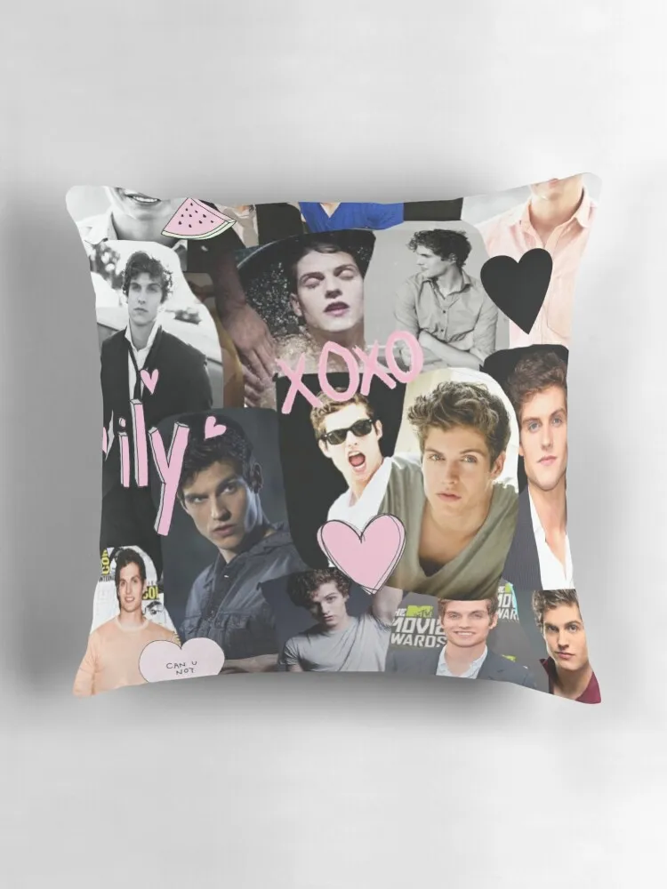 Даниэль Sharman коллаж декоративная подушка Женская рождественская для дивана