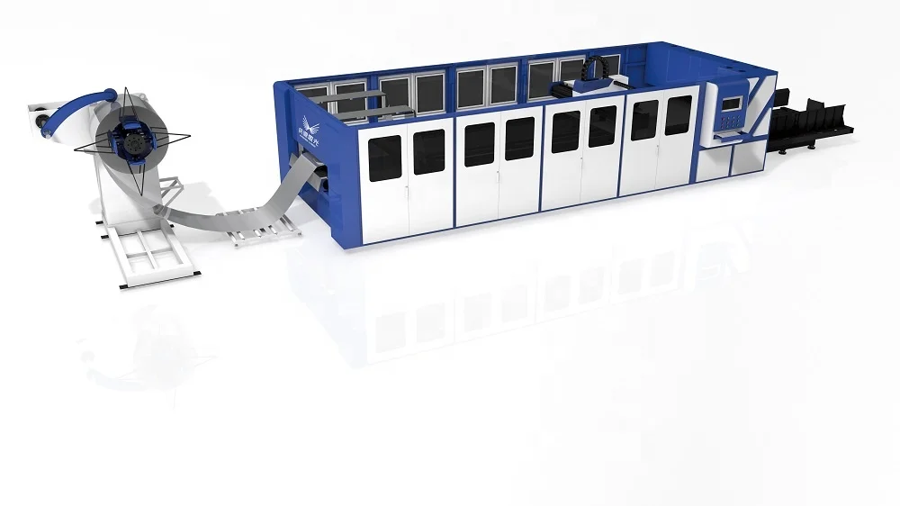 Станок для лазерной резки катушек холодной/горячей прокатки из нержавеющей