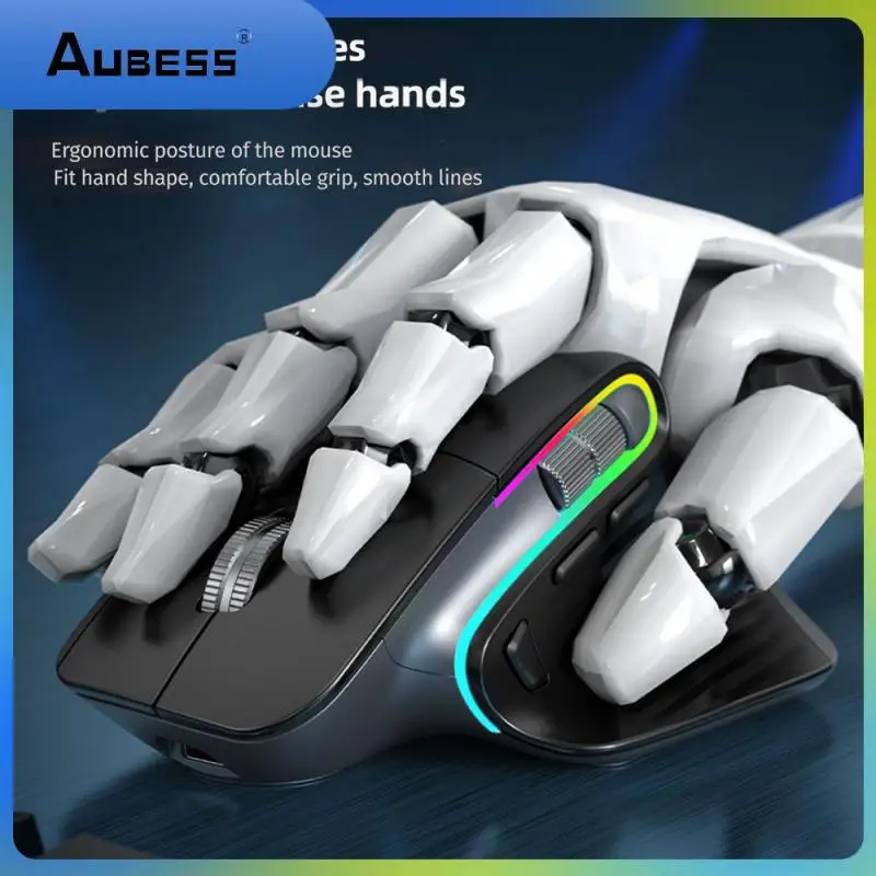 

And A Snug Fit To The Hand Shape 3d Anti Slip Roller Wireless Mouse The Left And Right Buttons Use Bass Micro Switches
