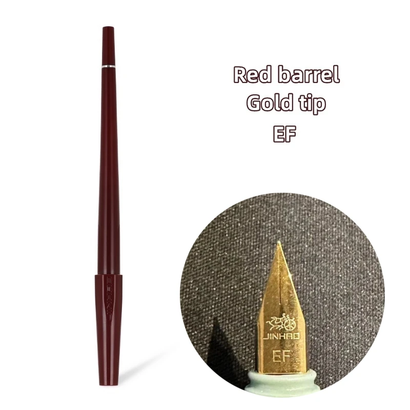 

Перьевая ручка VALIOSOPA Jinhao A6118 серебристая с тонким наконечником