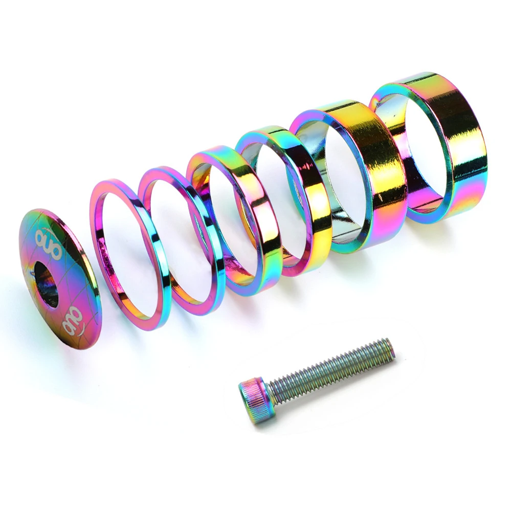 

Горный велосипед, верхняя крышка, гарнитура, распорки со стандартным алюминиевым кольцом вилки, распорка 28,6 мм, 2 мм, 5 мм, 10 мм, велосипедное кольцо вилки, распорка