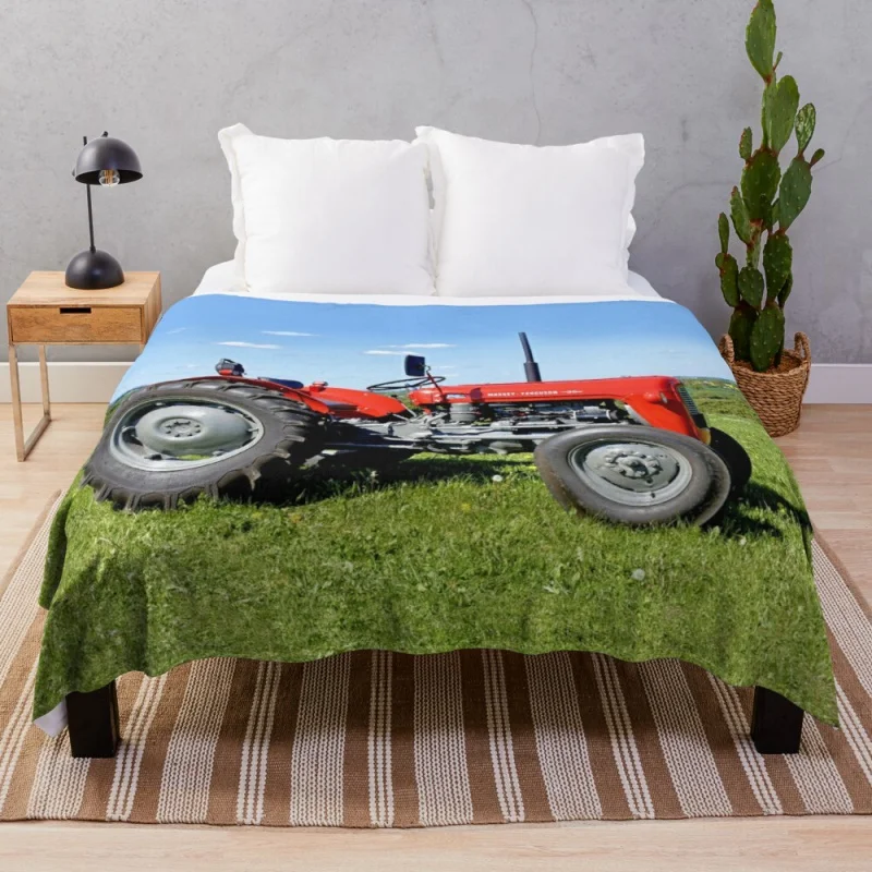 

Massey Ferguson 35 Tractor Throw Blanket Extra Large Blanket Soft
