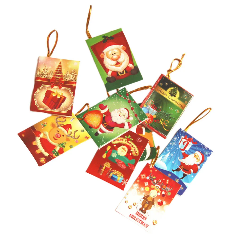 

Christmas Cardornament Holiday Greetinginvitation Chirstmas Hanging Sayings Diy Door Stocking Stuffers Party Craft Bag Fillers