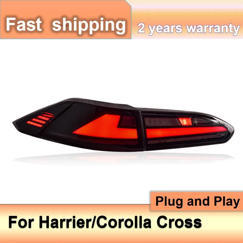 Автомобильные аксессуары для Toyota Corolla поперечные задние фонари 2022-2023 Harrier ДХО
