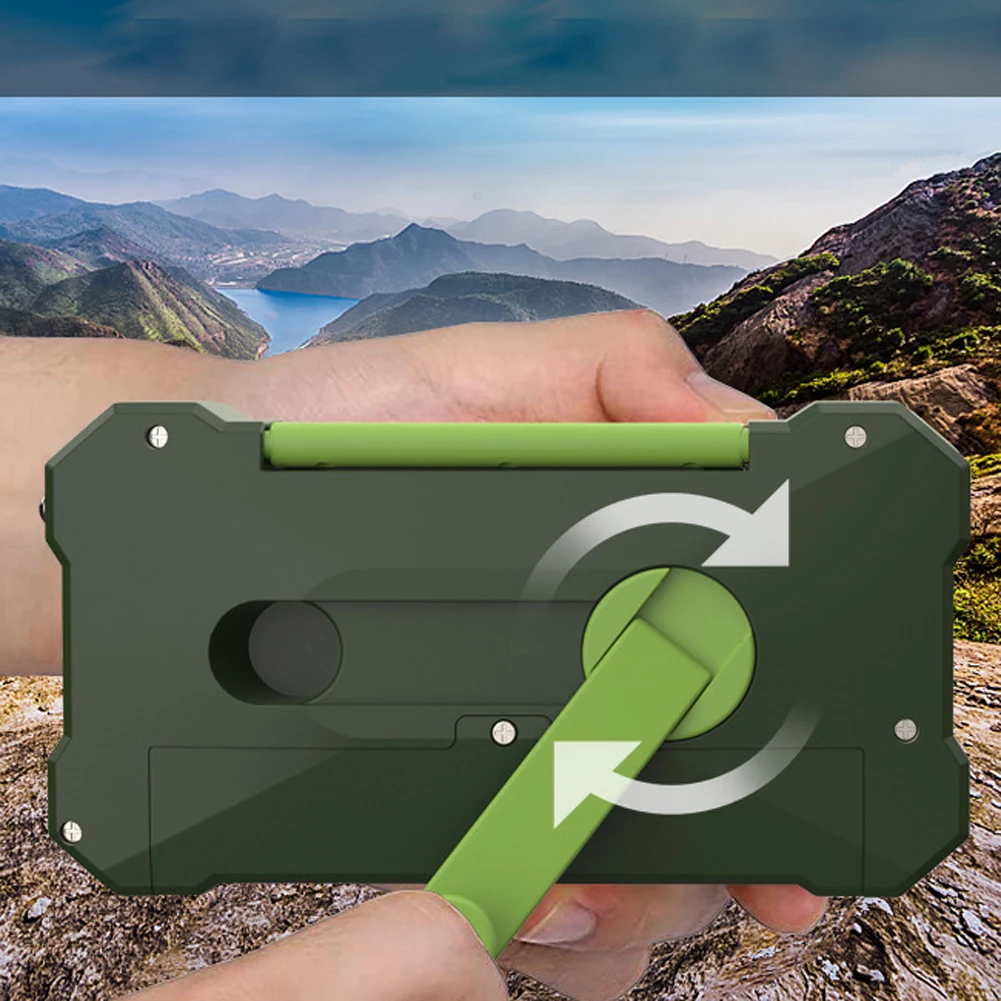 Многофункциональный ручной электрический генератор портативное радио AM/FM/NOAA