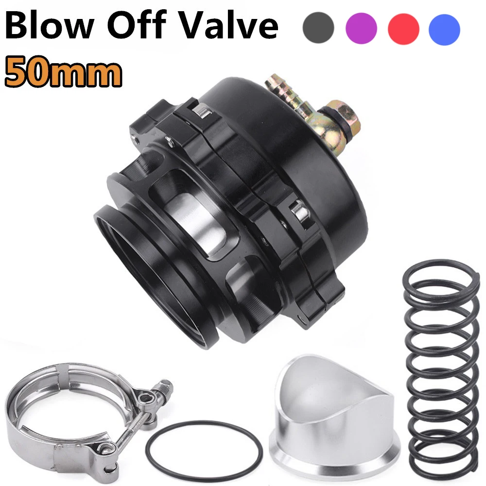 

50mm 35PSI High Quality Tial style Blow Off Valve CNC BOV Authentic with v-band Flange