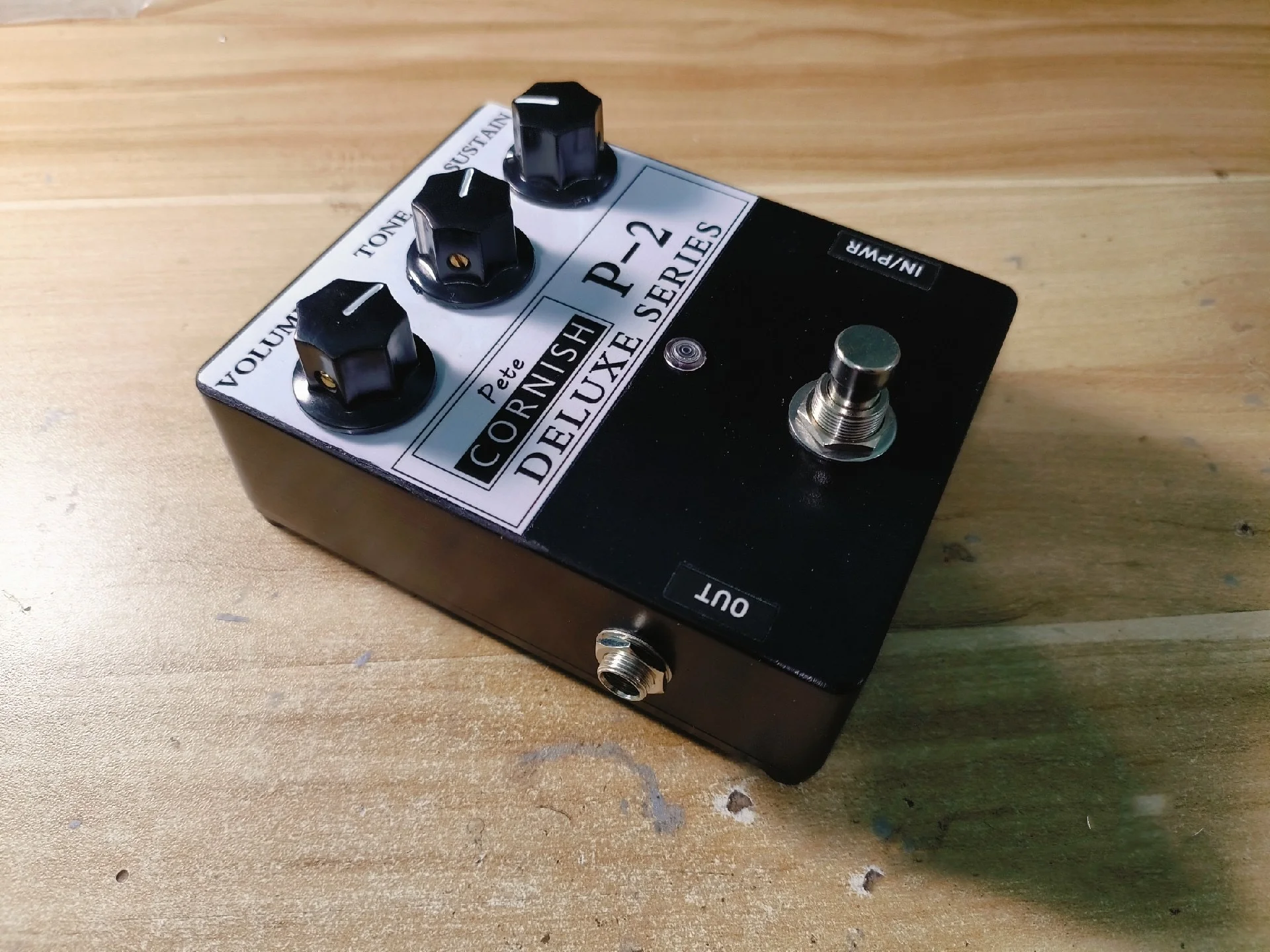 Педаль гитары LILT Cornish P-2 FUZZ Цельная ручная работа Отдельные компоненты ручной