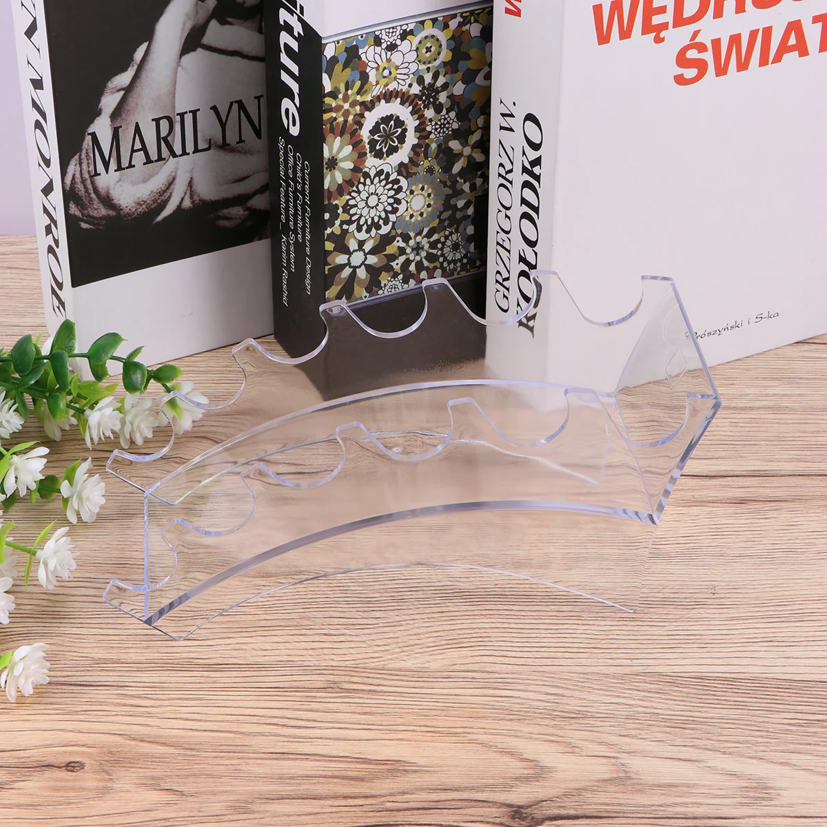 

Acrylic Pen Display Shelf Transparent Commodity Display Rack Product Display Rack Holder