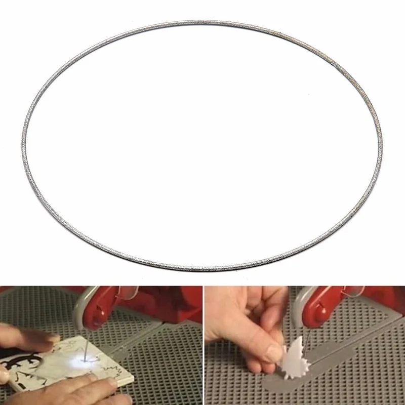 

For Wet Cutting On Crystal Jade Glass D143mm Band Saw Blade Stained Glass Replacement Blade for Gemini Taurus 3 Ring Band Saw