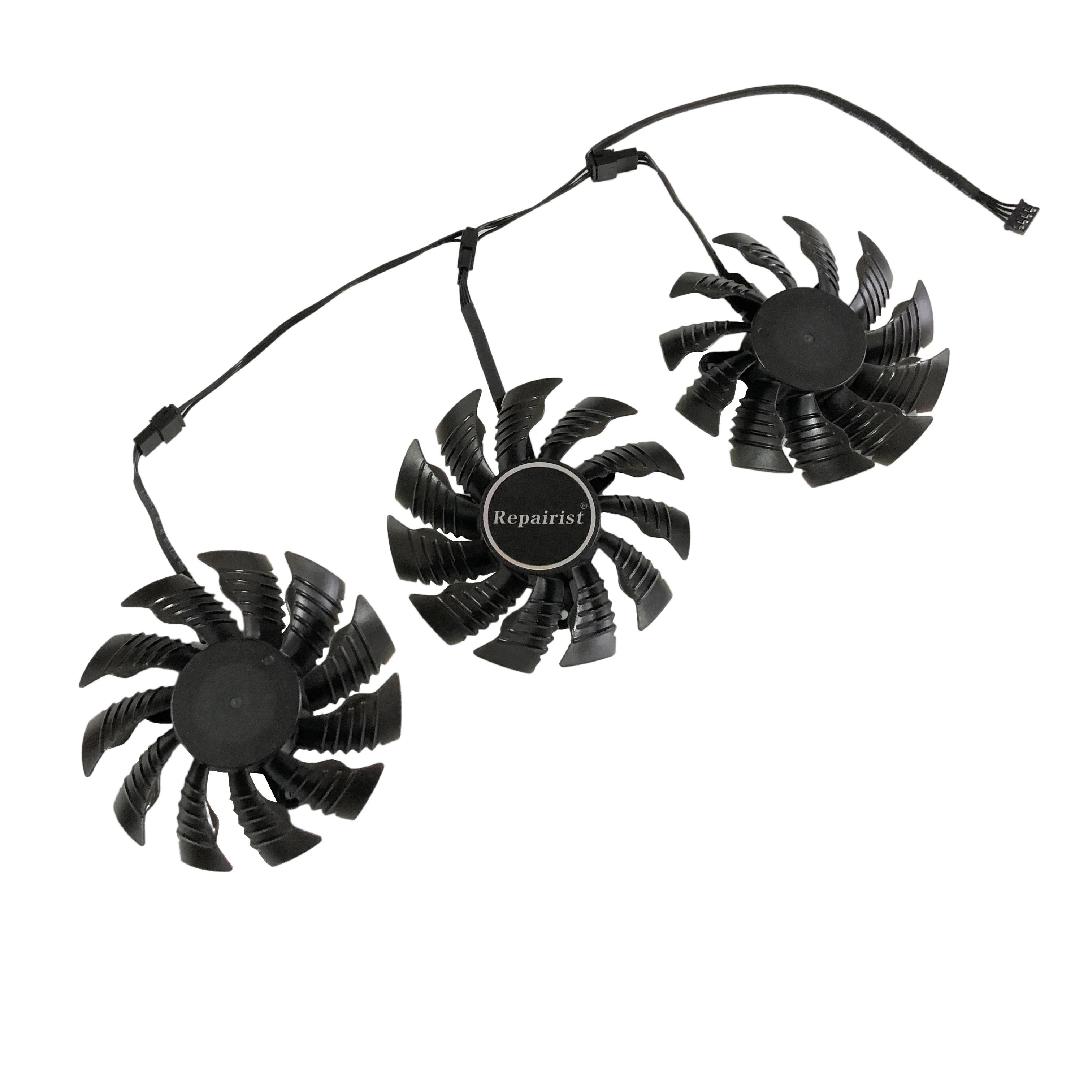 

3PCS/Set 82MM PLD09215S12H GPU Cooler Graphics Card Fans For Radeon GIGABYTE AORUS RX 5700 XT 8G Video VGA As Replacement