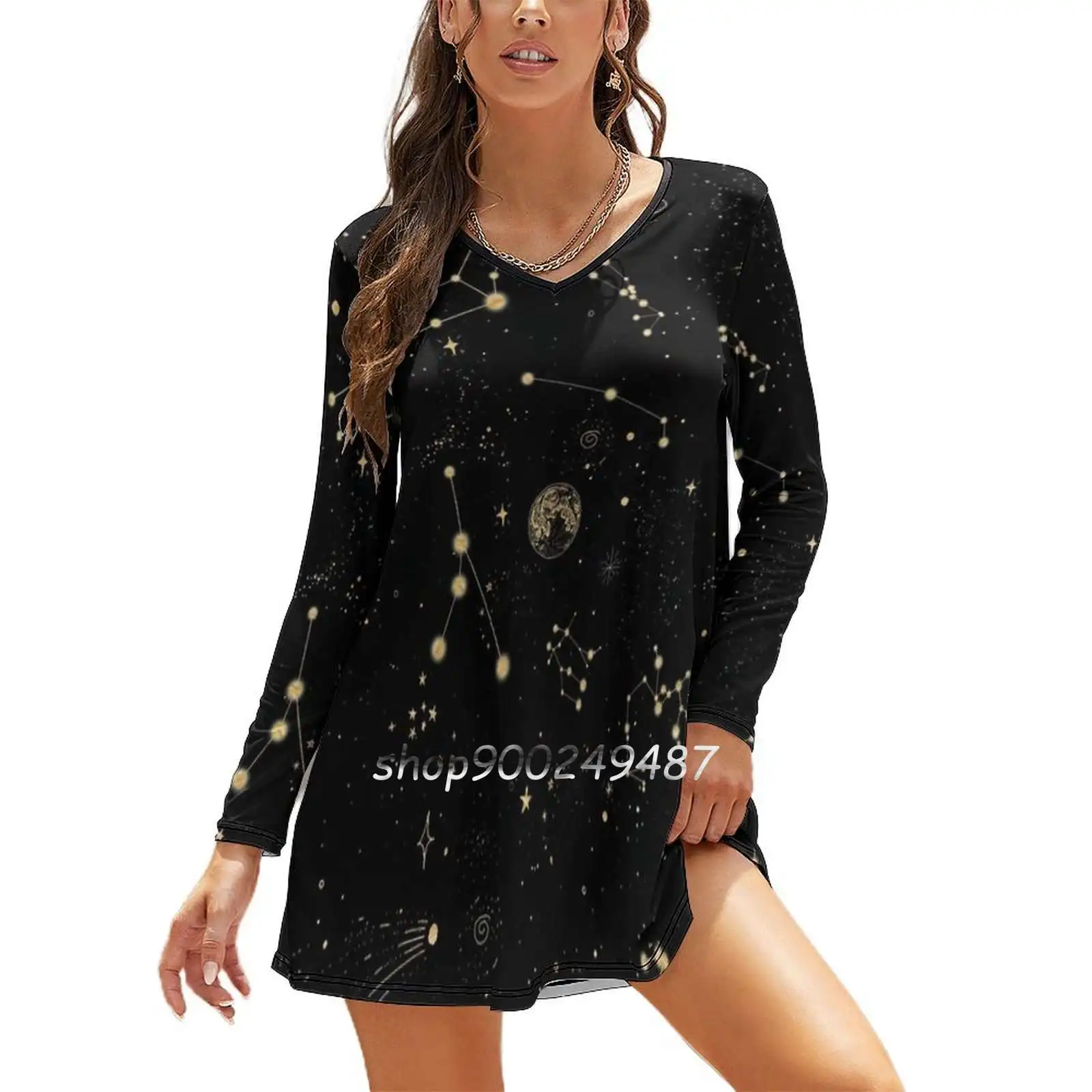 Into The Galaxy Вечерние платья Миди Сексуальное платье Женское милое цельное