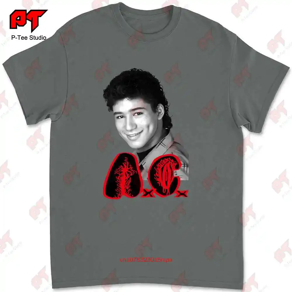 Футболка Ac Slater Saved By The Bell Death Impaled Napalm Macabre Metal Axcx CW0N