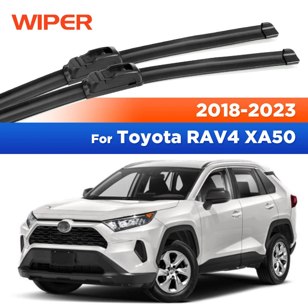 

Для Toyota RAV4 XA50 MK5 2018-2023 щетки переднего стеклоочистителя лобовое стекло лобовое стекло щетки от дождя 26 "+ 16"