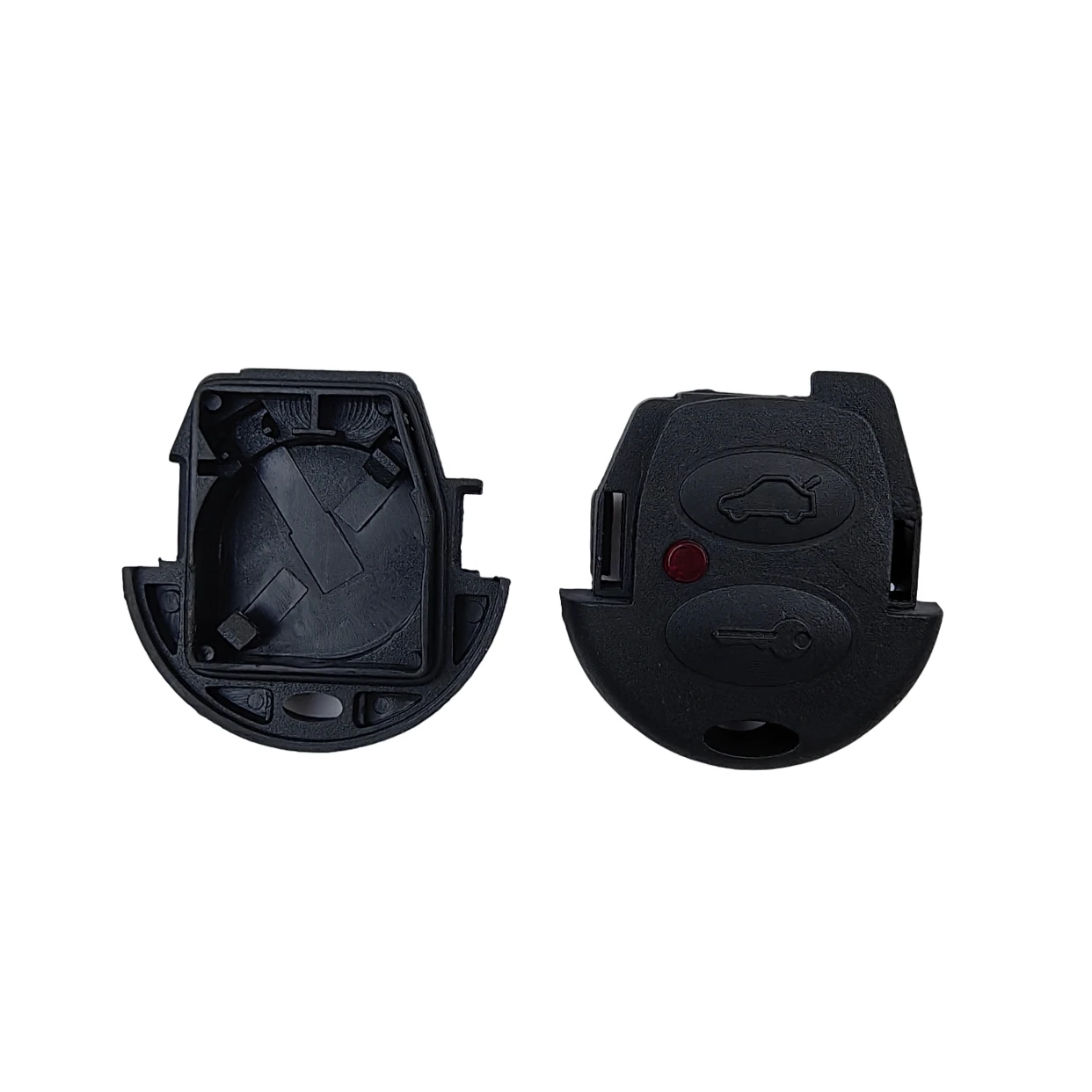 Фото Корпус ключа-пульта для автомобиля VW Polo Golf Jetta Sharan Seat Leon SKODA FABIA OCTAVIA, 2 кнопки, с возможностью установки вырезанного ключа №2