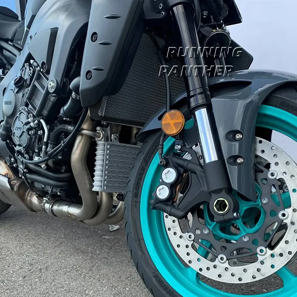 Аксессуары для мотоциклов YAMAHA MT-10 MT10 MT 10 SP 2022 2023 Черный Масляный радиатор из