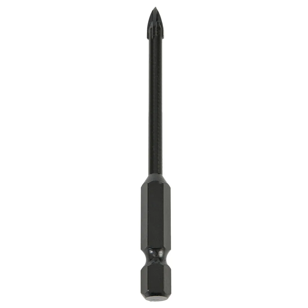 

4/5/6/8/10/12mm Drill Bits Cross Hex Tile Bits Glass Ceramic Concrete Hole Opener Alloy Triangle Drill Glass Bits Woodworking
