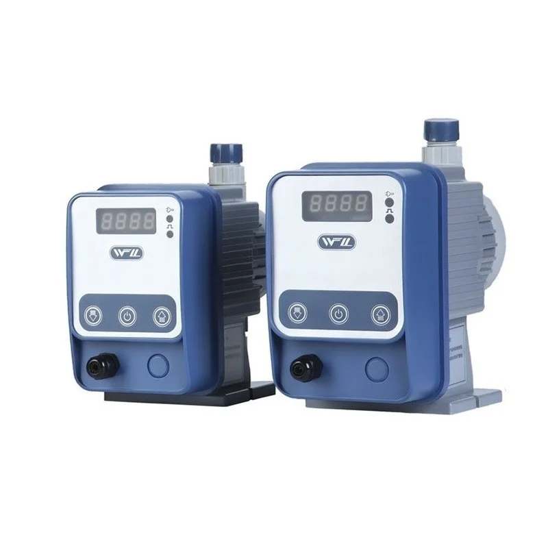 

Dosing metering pump Electromagnetic diaphragm metering pump Dosing equipment Acid alkali corrosion resistant flow pump