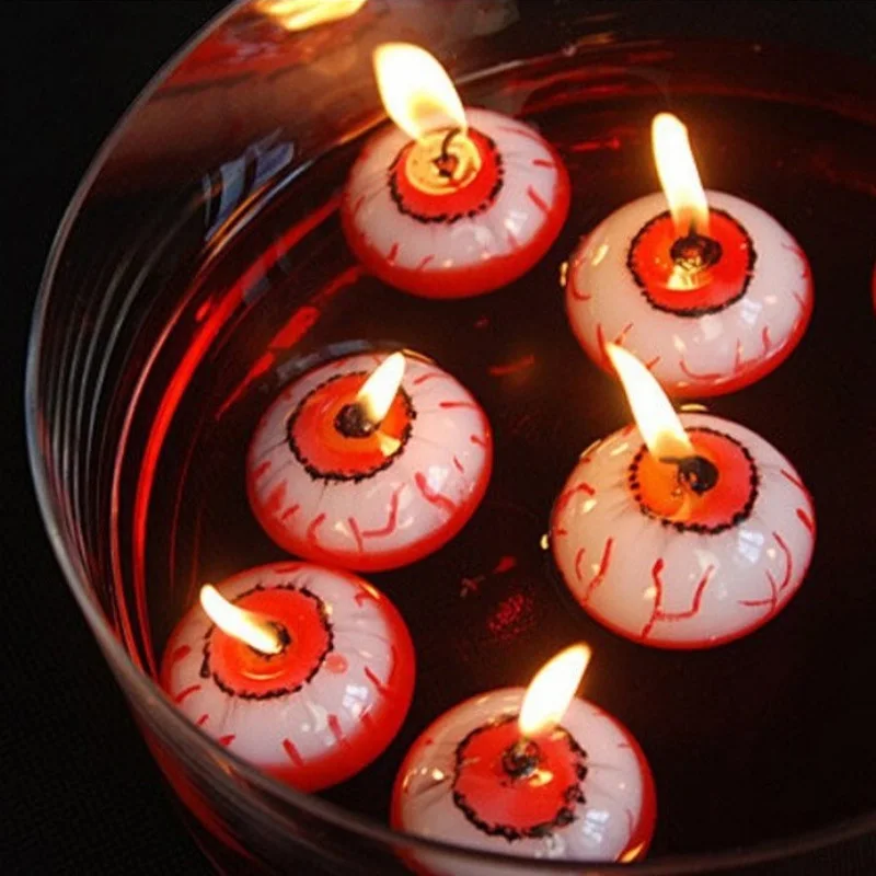 3 шт. 6 искусственные страшные свечи