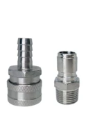 304 ss female quick disconnect set with 12 bsp male quick disconnect homebrew fitting 12 bara bar accessory