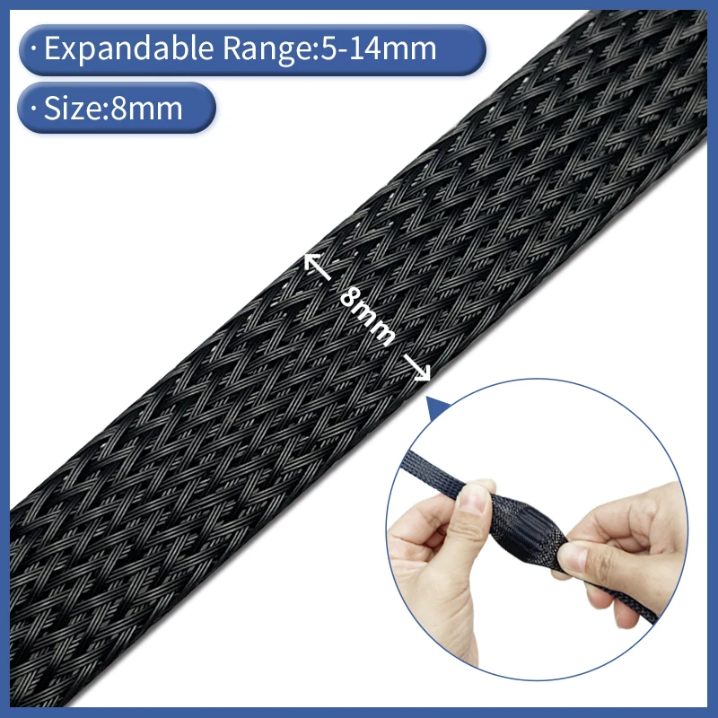 

Кабельный рукав из нейлона, ПЭТ, 3-100 мм