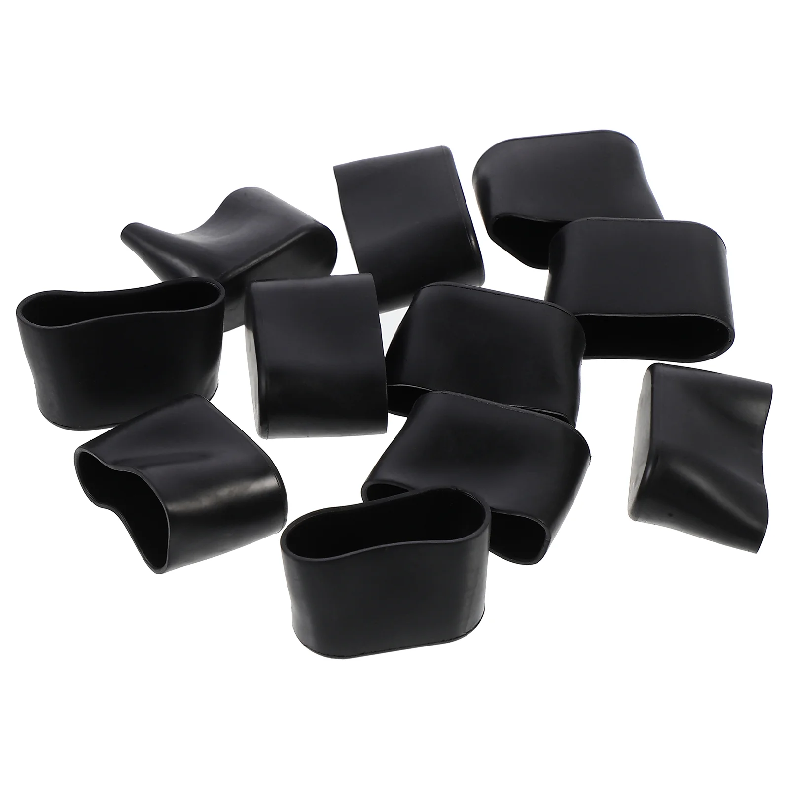 

Leg Chair Furniture Table Caps Covers Foot Protectors Oval Shape End Floor Rubber Pads Feet Tips Homecover Shaped Cap Silicone