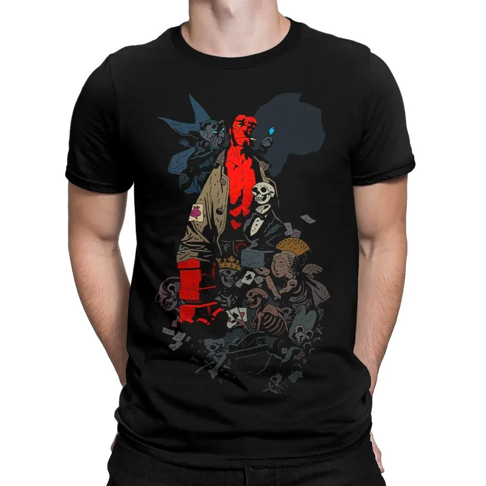 Футболка Hellboy Comics мужские и женские размеры Bc 197
