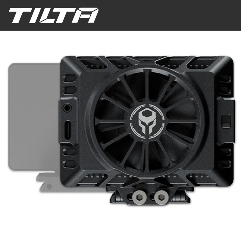 

TILTA TA-CS-B Cooling System Heat Sink Compatible with Canon R5 R6 Cooling Fan Cooler Compatible with EOS R5/R6