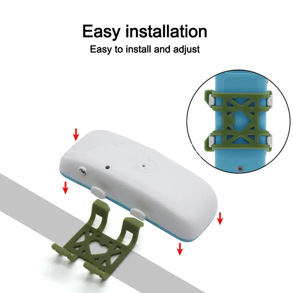 Мини-трекер для домашних животных силиконовый зажим простой в установке
