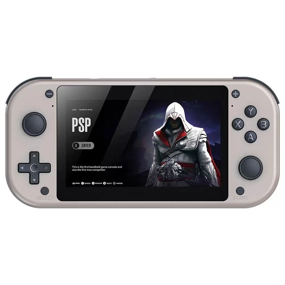 Портативная игровая консоль M17 4 3-дюймовый аркадный рокер 4-ядерный игровой