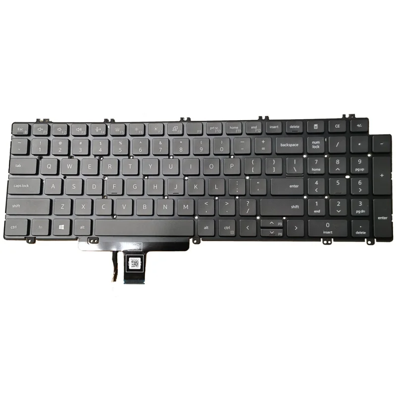 

New US Original Keyboard For Dell Latitude 5520 5521 Precision 3560 3561 English Laptop Keyboard Backlit