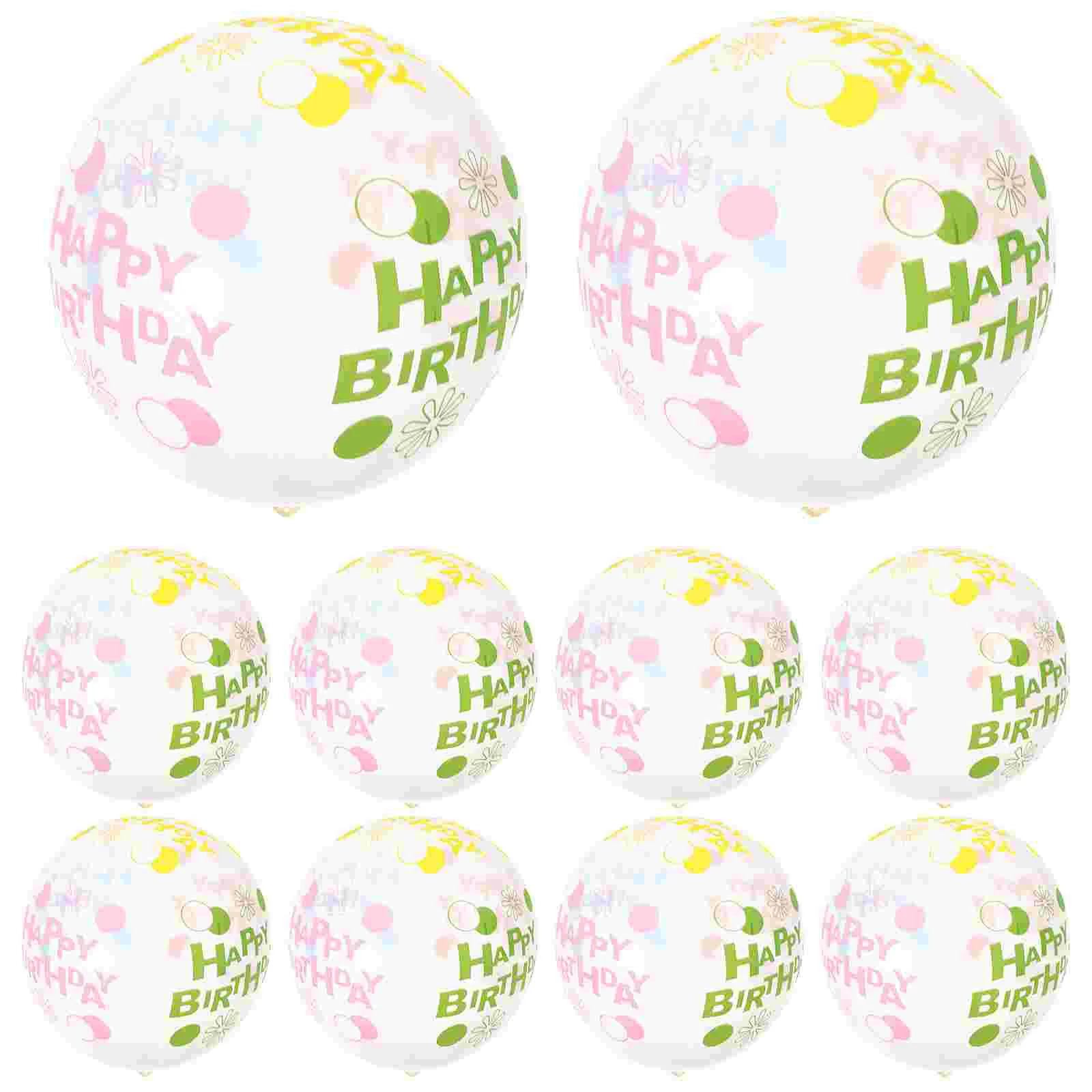 10 шт. набор воздушных шаров с динозавром прозрачные латексные шары воздушные