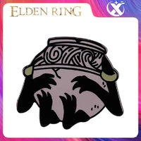 elden ring figures pot boy game enamel pin lapel brooch metal badge jewelry accessary anime kawaii action doll toy for children