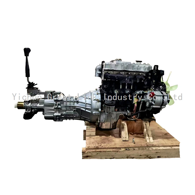 Фото Совершенно новый двигатель GL Brand 4JB1 2.8L, 57 кВт, 80 л.с., 4-цилиндровый, 100% протестирован, для внедорожников и пикапов. №3