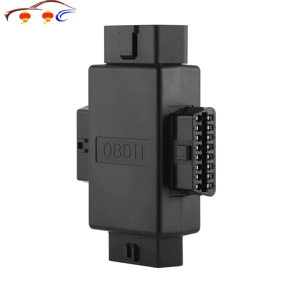 OBD2 OBDII Full 16 Pin Male To 3 Female 1 To 3 OBD Cable Splitter Converter Adapter For Diagnostic Extender