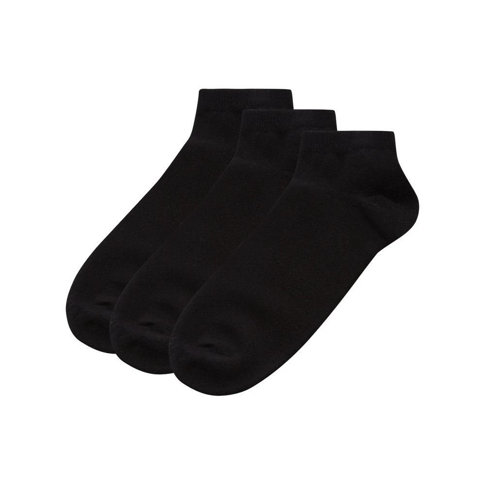 Metersbonwe 3pcs Low Tube Socks Men Solid Colours Knitting Perennial Cotton Sock Male Festival Gifts Accessories Brand New Acc