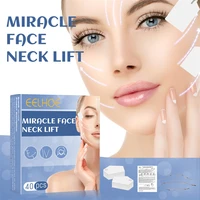 40pcsset face lifting sticker fox eyes elastic face lift belt neck thin face lift sagging skin facial line invisible chin tapes