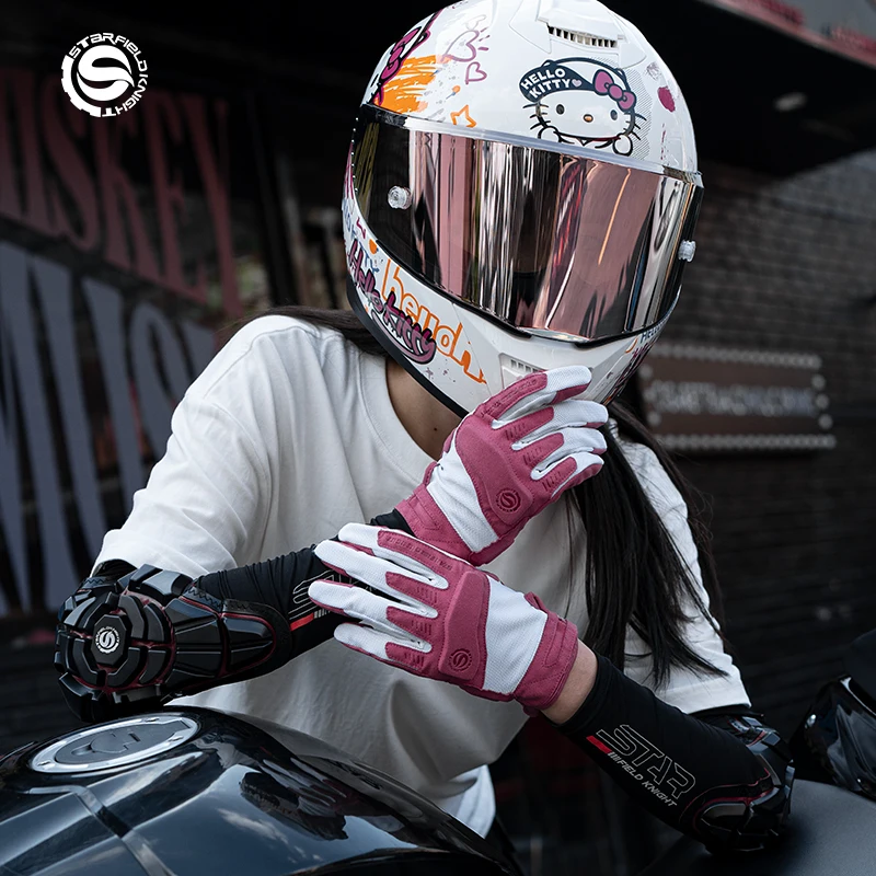 SFK мотоциклетные перчатки аксессуары для женщин рыцари профессиональные