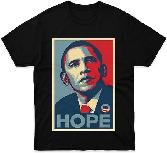 Мужские и женские футболки B.a.r.a.c.k O.b.a.m.a. Hope постеры рубашки для мужчин женщин Multi