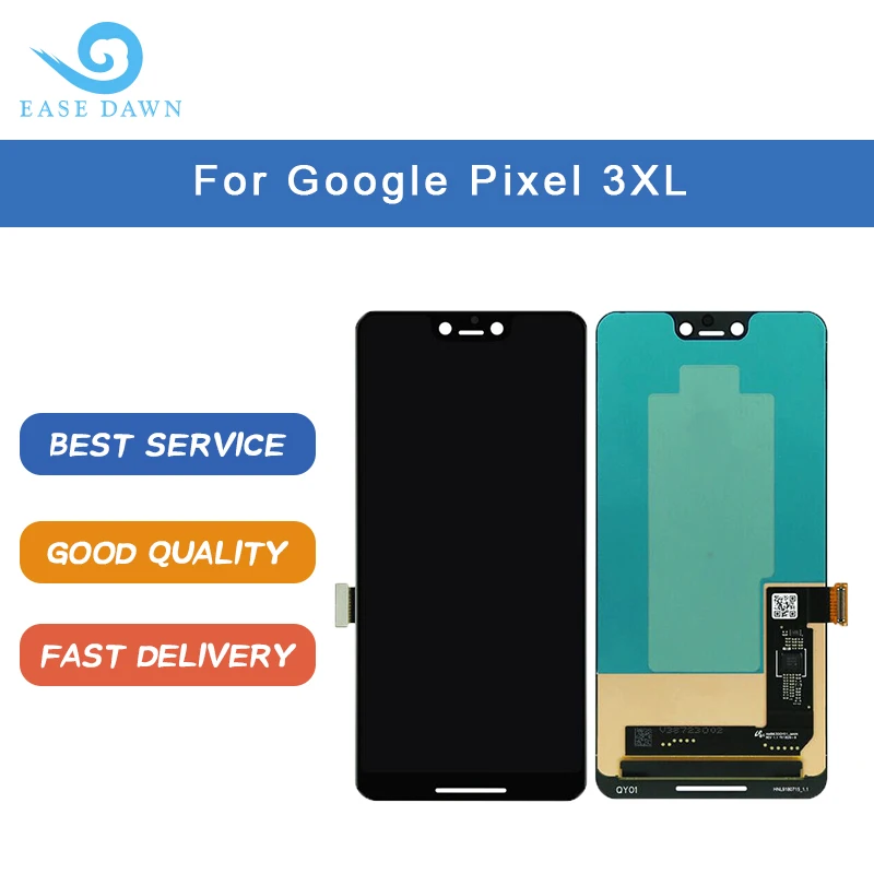6.3inch AAA+ Original Amoled Display For Google Pixel 3 XL LCD Display Touch Screen Digitizer Assembly
